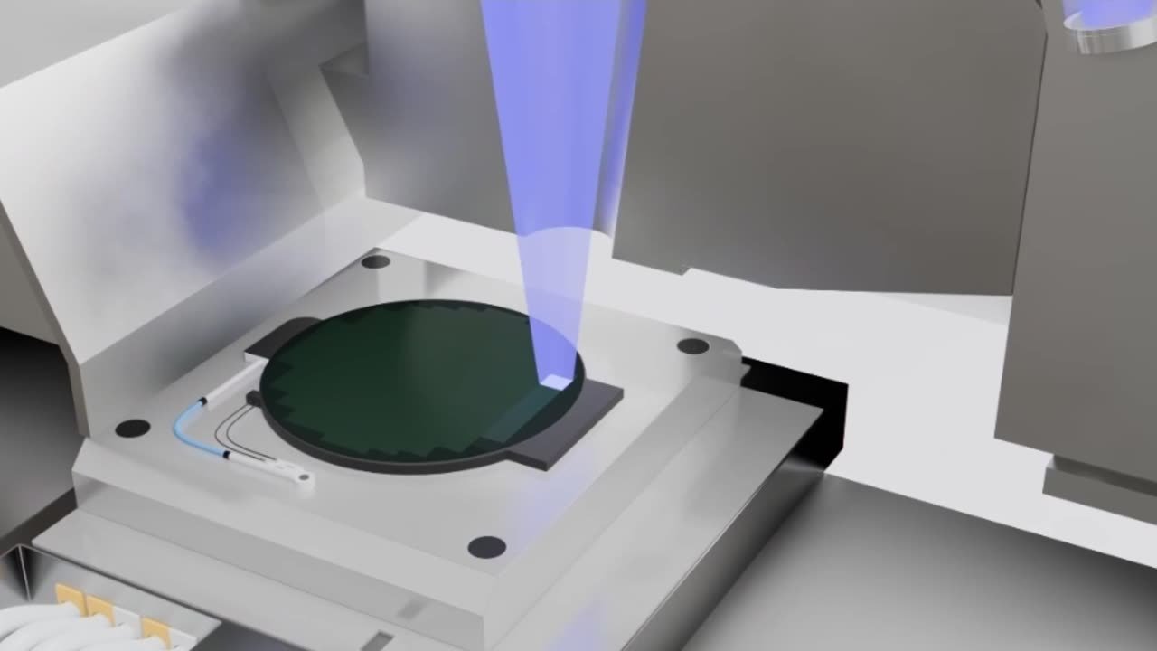 Semiconductor industry scene from NGS supplied video